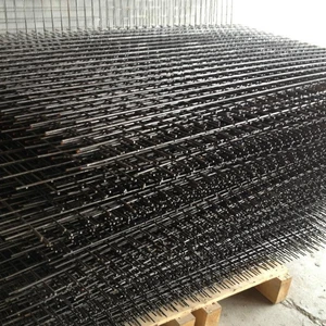 Black iron wire material PVC coated welded wire mesh