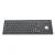 Import Black standard IP65 67 keys black metal keyboard with trackball from China