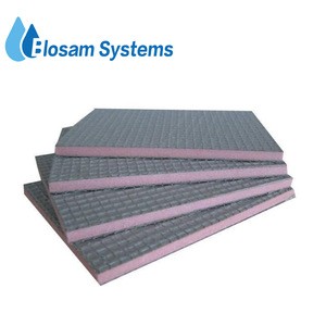 Blosam system Weifang Cement coatedFiberglass Mesh XPS Tile Backer Board for Floor