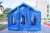 Import Blue advertising inflatables inflatable tent inflatable house with windows from China