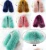 Import Blue Faux Fur Collar Scarf Hood Collar Shawl Stole Neck Warmer for Winter Coat Jacket Parka from China