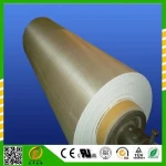 Brown mica reinforced by glass cloth with ISO certification