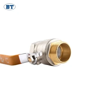 BT1041 high pressure level handle brass forged ball valve