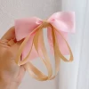 Bulk fashion French hair accessories girl three-dimensional ribbon big bow hairpin travel vacation style hairpin