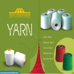 Bulk pure white cotton yarn