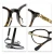 Import Business retro glasses frame literary frame can be equipped with myopia lenses from China