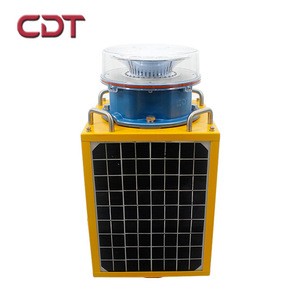Buy direct from china factory mini solar panel L864 solar powered aviation obstruction marine warning light