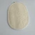 Import C004 11*16cm Natural oval loofah sponge bath pad scrubber for shower Dish Luffa Kitchen Loofah Sponge from China