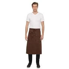 Canvas Cotton poly made Hotel Restaurant Use Chef Bistro Apron With Customise Size Colored and Design