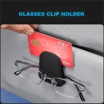 Car Accessories Auto Sun Visor Glasses Holder Sunglasses Clip car logo sunglasses holder