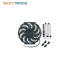 car cooling fan push/pull fan straight/curved blade fan curved blade fan