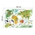 Import Cartoon wall sticker colourful world map wall stickers decal removable cartoon animation wall stickers for kids room home decor from China