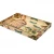 Import Casted Meena Coated Wood Serving Trays Packaging Trays Wood Serving dishes wooden platters from India