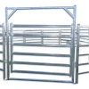 Cattle Panel Fence Mid-Range, 66 X 44, Oval 6 Rails 50 X 50 RHS Posts