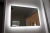 Import CE ETL Frosted Glass LED Backlit Bath Mirrors Light Landscape Hotel Bathroom Mirrors from China
