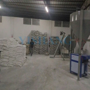 Cement sand mixer white wall putty mixing paint mix  floor tile adhesive dry mortar machine production line plant