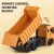 Import Charging remote engineering vehicle dump remote control truck tipper Earth transport loading vehicle toy model wholesale from China