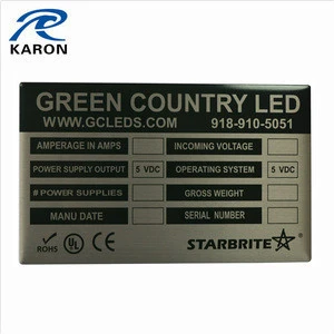 cheap bulk personalized printing plate in stainless steel