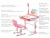 Import Cheap children furniture set MDF study table and chair set T8 P from China