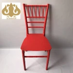 Cheap modern wedding colorful chiavari furniture outdoor  bamboo chair restaurant cafe