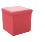 Cheap ottoman stool chair storage foldable ottoman footstool chair