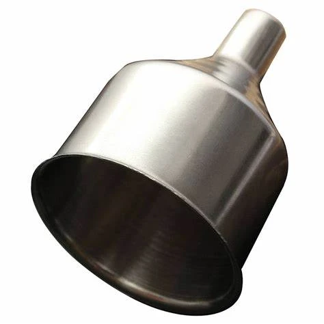 Cheap price OEM precision customized brass / aluminum / stainless steel funnel