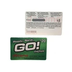 cheapest prepaid pin number scratch card printing in paperboard