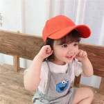 Children custom logo cotton baseball cap kids blank hat sport caps
