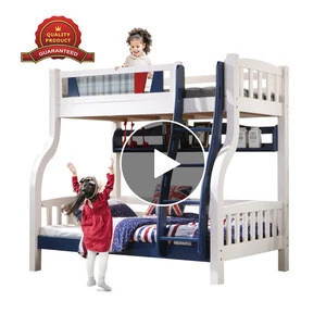 Children Furniture Double Bunk Kids Bed, Crib And Toddler Bunk Bed