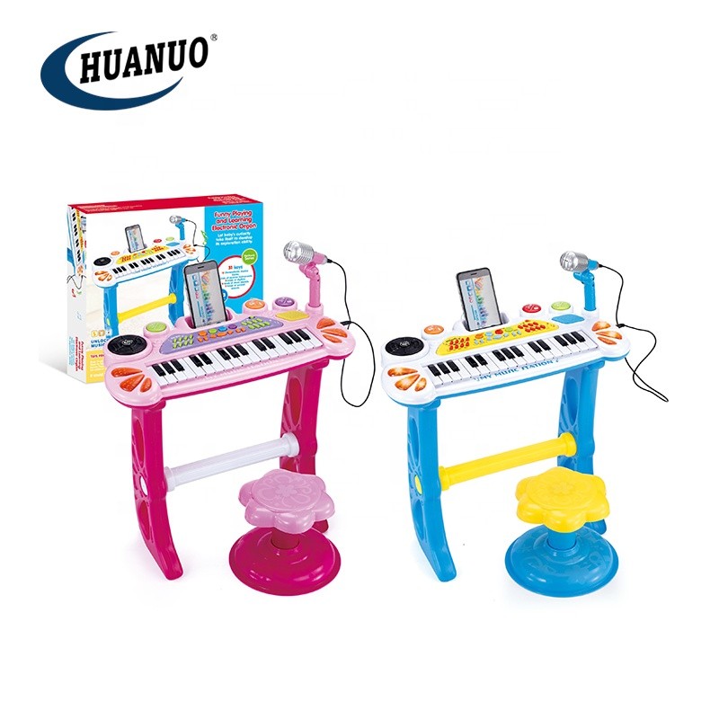 children musical instruments piano toy electronic organ with microphone