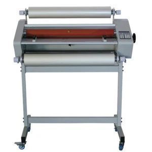 China A3/A2 paper size Roll laminator/laminating machine