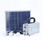 China factory complete energy saving equipment cheap portable 10w 12v solar panel lighting kit for camping