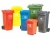 Import china factory price waste can Plastic Dustbin 240L Wheelie Waste Bin from China