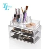 China factory professional service high quality make up acrylic storage drawer