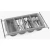Import China Hot Sale Stainless Steel Tray Cutlery Trolley Full hotel table or Restaurant Serving Equipment with Forks Knives and Spoon from China