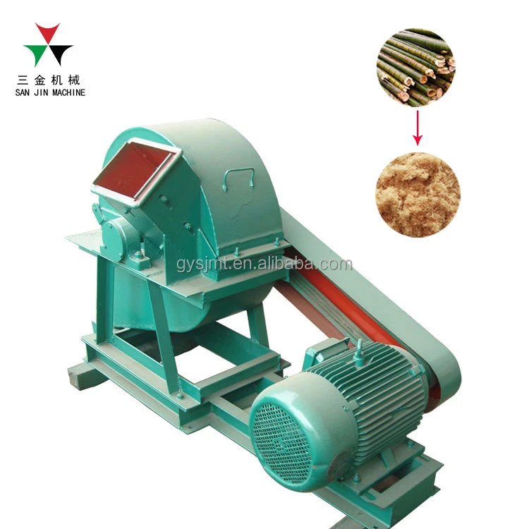 china Industrial wood chipper machine drum to make wood chips into sawdust