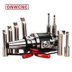 China Lathe Tool Boring Head Set with 8 Boring Bars