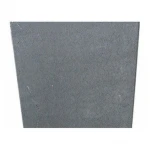 China Quarry Absolute Black Outdoor and Interior  Hainan Black Basalt Stone Honed Tile Price