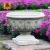 Import China supplier stone marble flowerpots for garden decoration with wholesale low price delivery from Tianjin port from China
