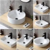 China suppliers rectangular single hole ceramic white bathroom sink european thin basins cabinet basin