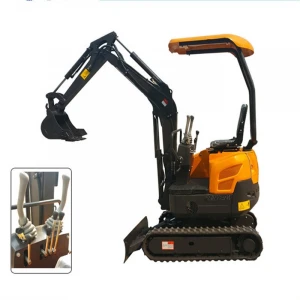 China Titan Brand 1200kg Mini/Small digger Hydraulic Crawler Excavator For Garden and farm