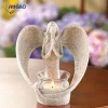 China wholesale home wedding custom gifts & decor polyresin desert angel tea light decorative gift candle holders