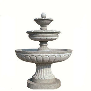 Chinese big garden stone water fountain for outdoor decoration