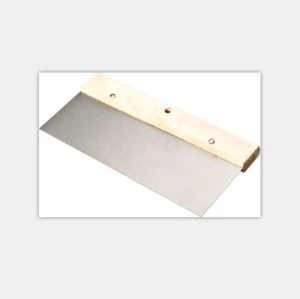Chinese supplier cheap wooden handle putty knife paint scraper