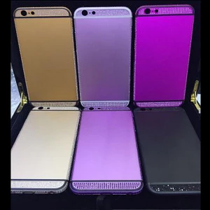 Christmas Plan Matte Multicolor Housing With Diamond,Luxuries Oxidation Mobile Phone Case For IPhone 7
