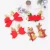 Import Christmas sequins elk antler hairpin glitte nonwoven flower hairpin hair pin ball bow hair accessories customized wholesale from China