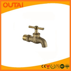 Chrome Plating Cast Brass Stop Bibcock Taps with T-handle water tap garden faucet