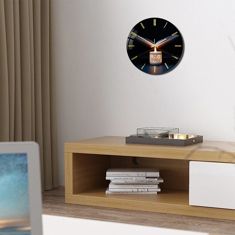 Classic Acrylic Wall Clock For Room Decoration Luxury Ramada Clock