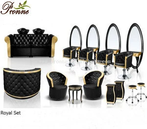 Classic Black Trim Royal Salon Sets Barber Chair wholesale in UK