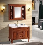 Classic Carbon Fiber Bathroom Vanity Cabinet Floor Mounted Bathroom furniture